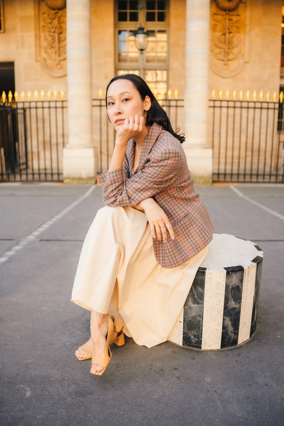 AQUA アクア ロングピアス - ODELIE Paris オデリー パリ