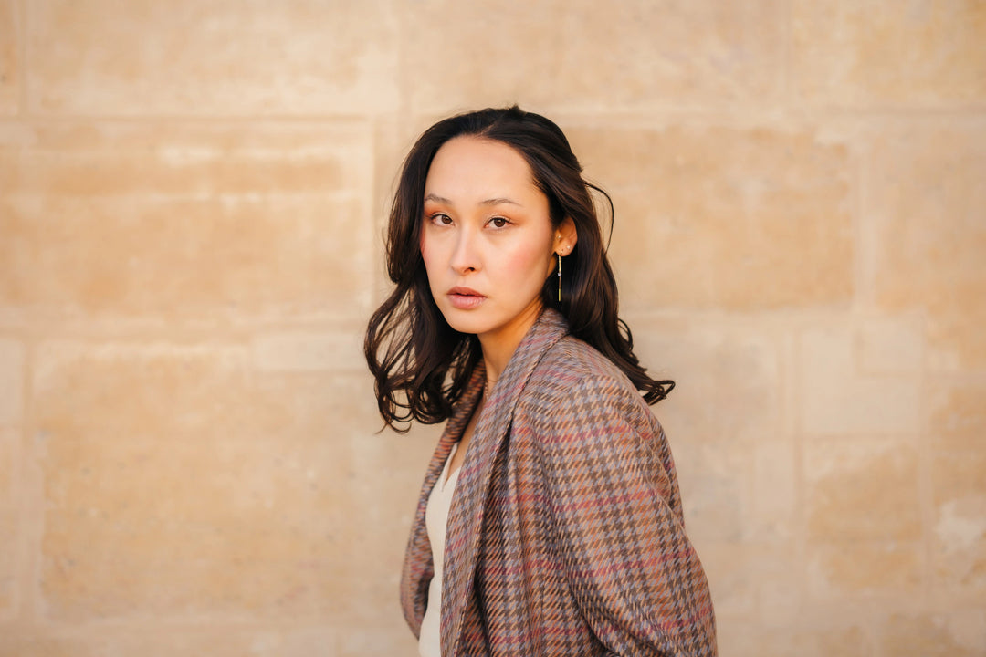 AQUA アクア ロングピアス - ODELIE Paris オデリー パリ