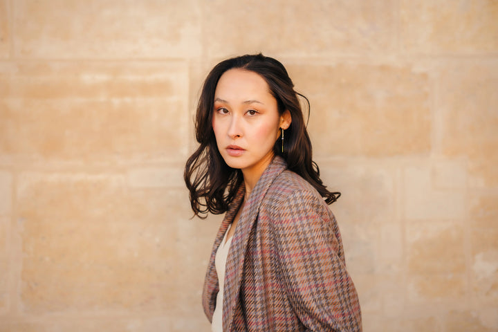 AQUA アクア ロングピアス - ODELIE Paris オデリー パリ