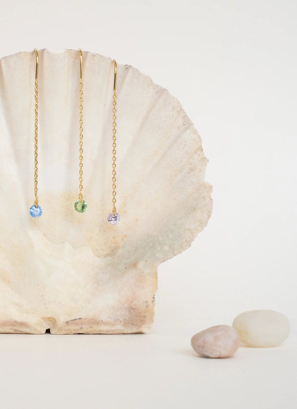 AQUA アクア ロングピアス - ODELIE Paris オデリー パリ