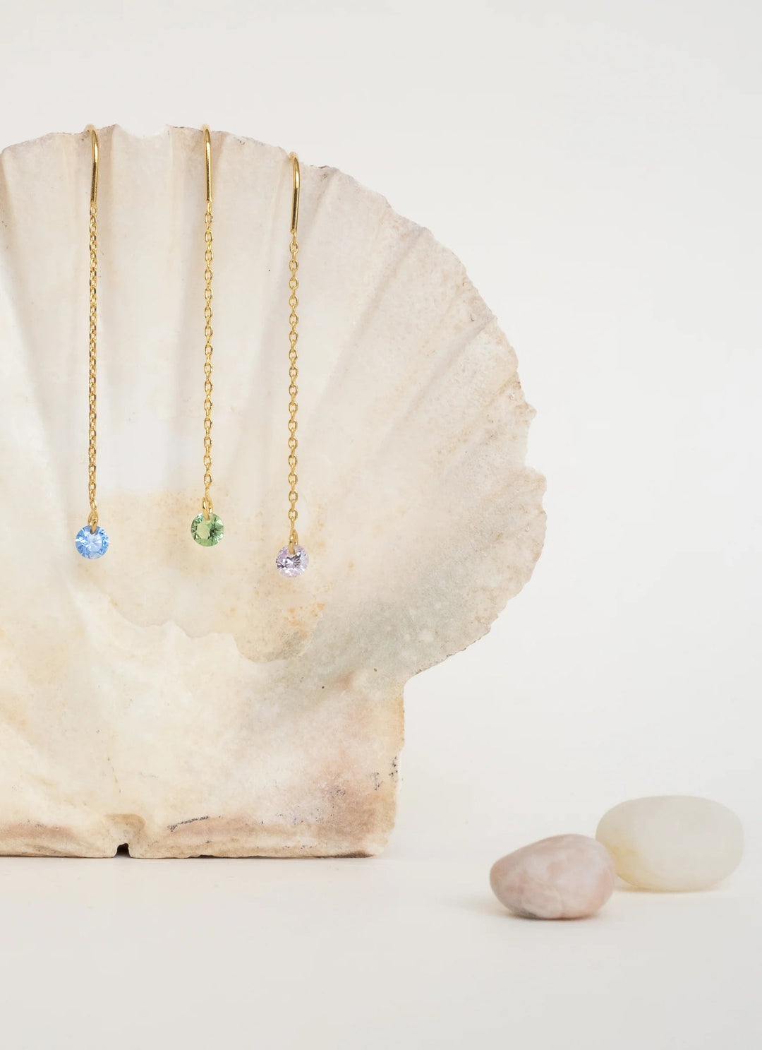 AQUA アクア ロングピアス - ODELIE Paris オデリー パリ