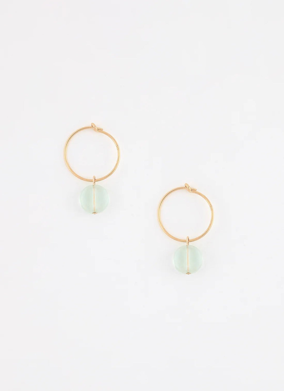 GREEN グリーン クレオールピアス - ODELIE Paris オデリー パリ