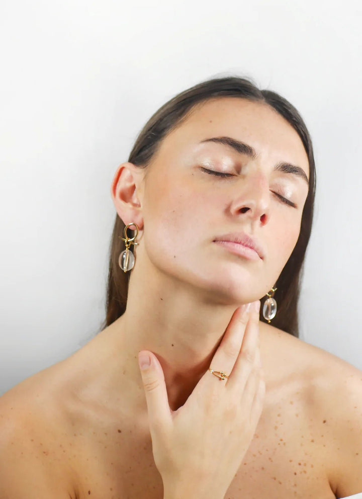 LUNA ルナ ピアス - ODELIE Paris オデリー パリ