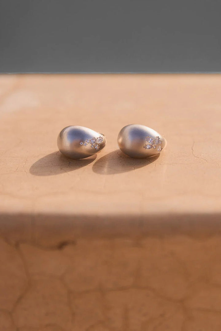 LUNE リュヌ クレオールピアス - ODELIE Paris オデリー パリ