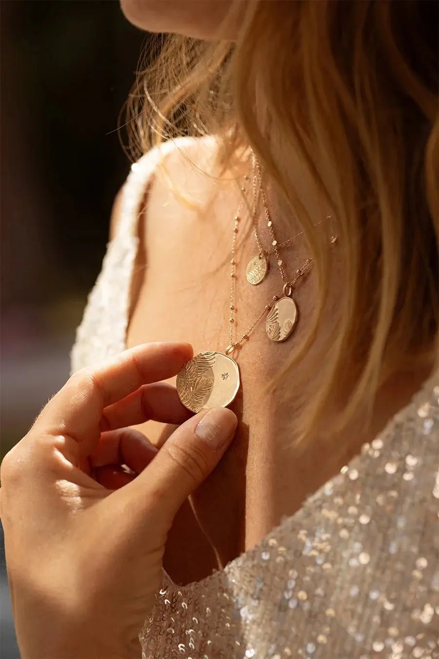 MAQUIS マキ ネックレス（ミニメダイユ） - ODELIE Paris オデリー パリ