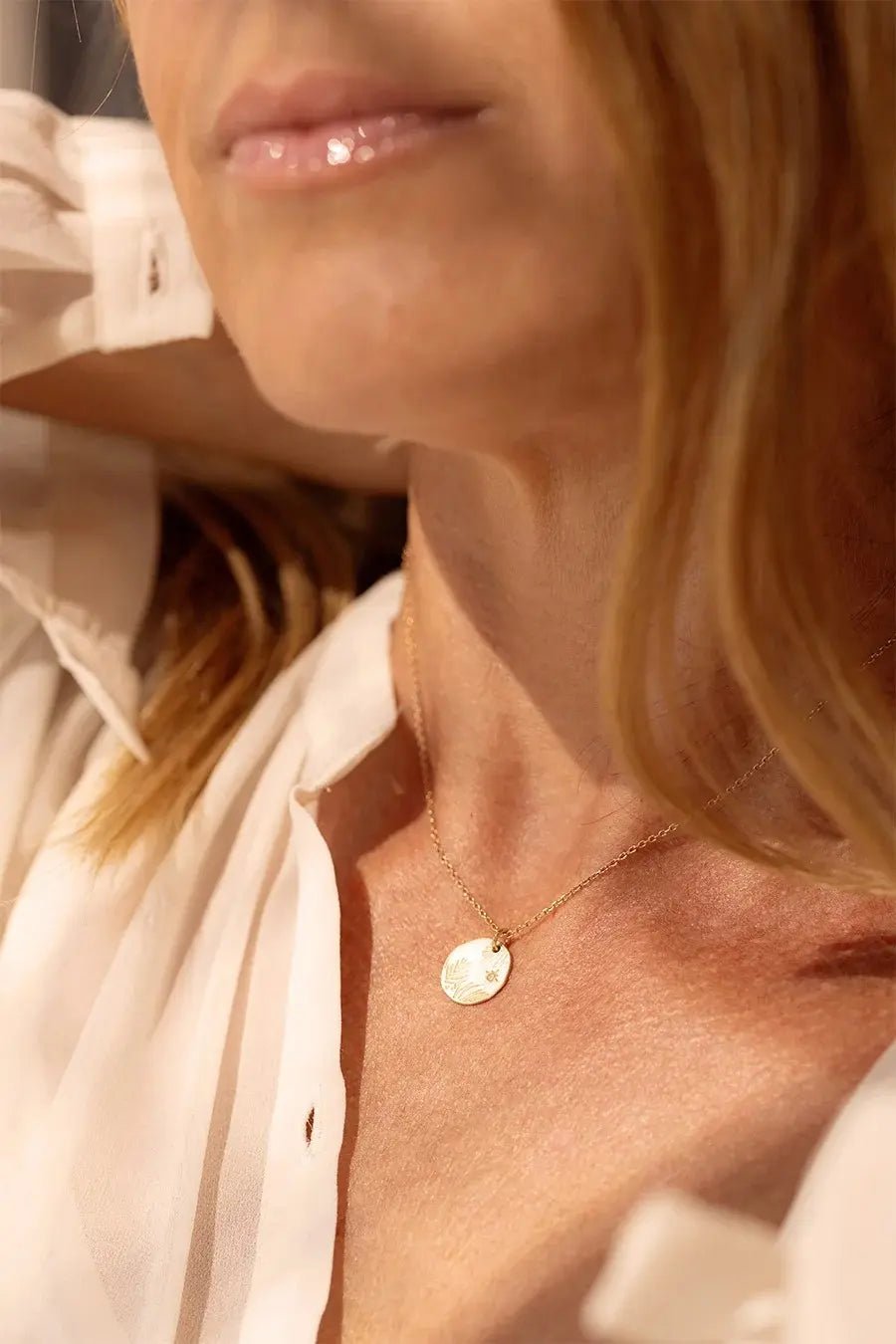 MAQUIS マキ ネックレス（ミニメダイユ） - ODELIE Paris オデリー パリ